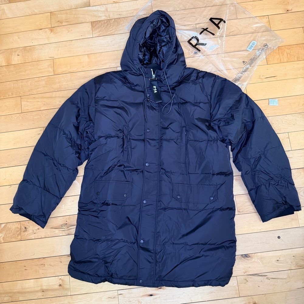 RTA Road To Awe GIANT WINTER PUFFER JACKET Black Men’s XL